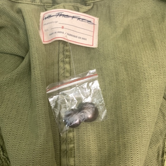 Free People Asymmetric Green Utility Jacket-NWT - Picture 16 of 16